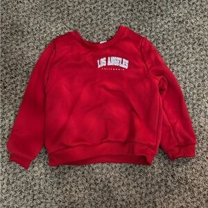 SHEIN Red Kids Sweater